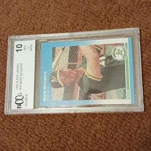 Mark McGwire RC Graded